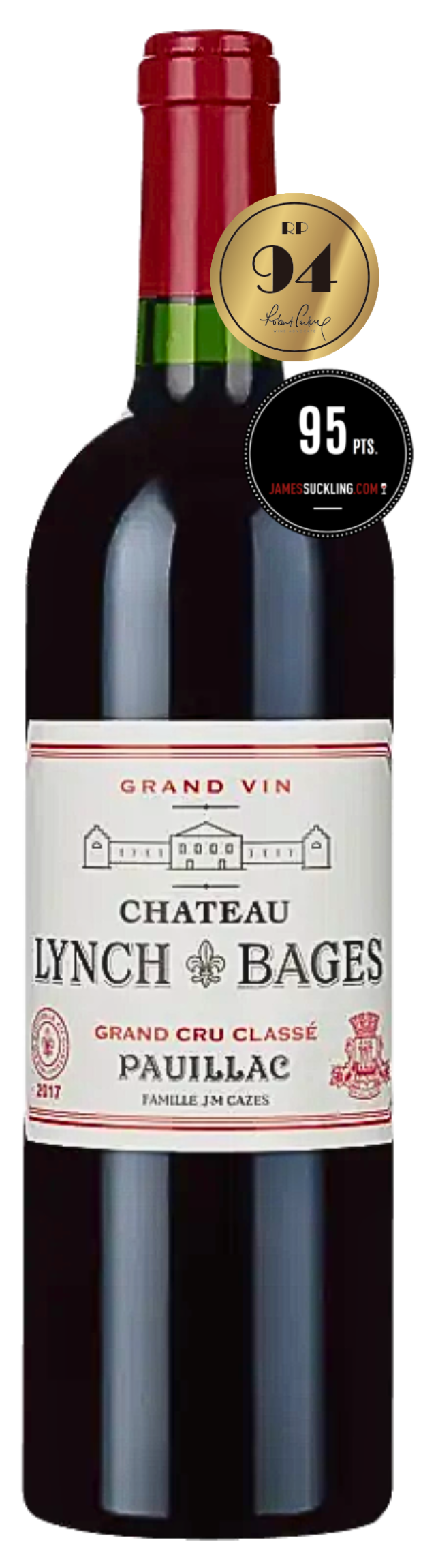 Château Lynch-Bages 2017 (RP:94, JS:95)