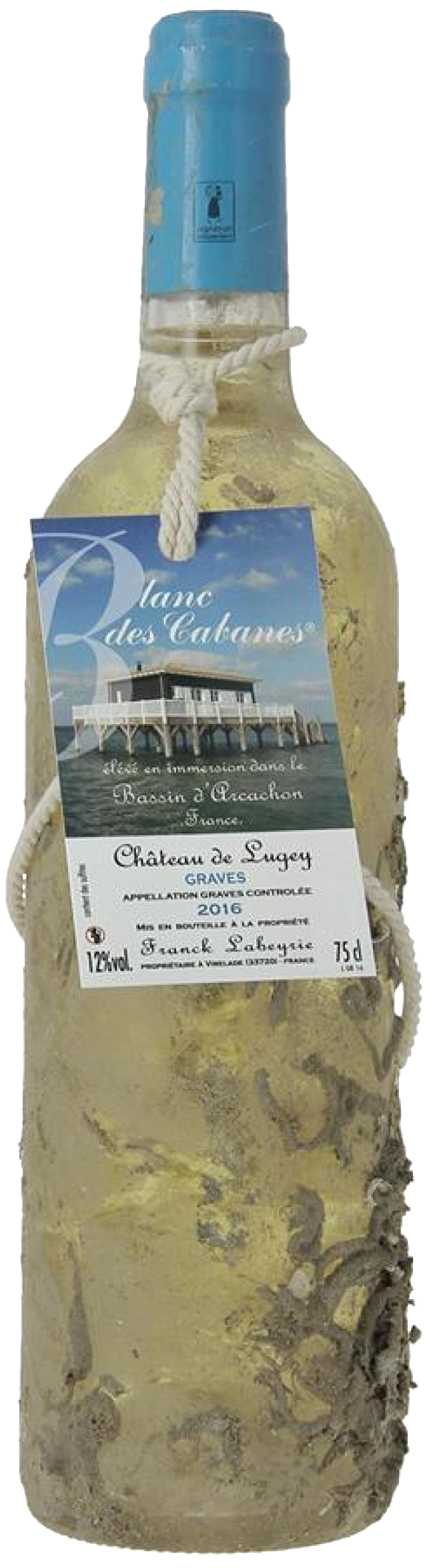 Château de Lugey Blanc des Cabanes 2020 (Sea-originated wine)