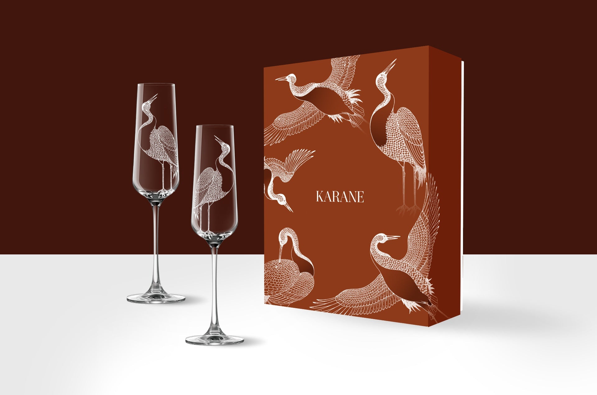 LUCARIS Karane Champagne Glass (2pcs box set)