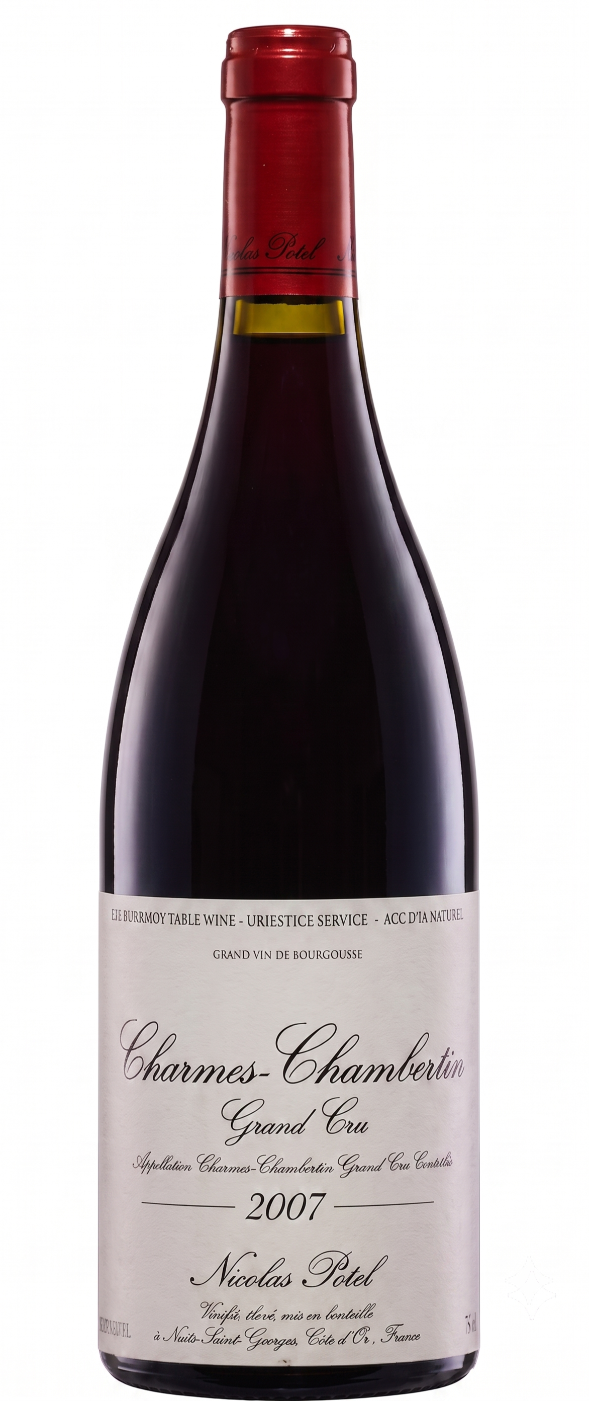 Nicolas Potel Charmes-Chambertin Grand Cru 2007 (Allen Meadows: 91-93)