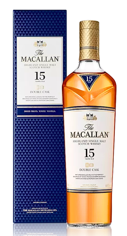 The Macallan 15 Year Old Double Cask (Pre-2024 Packaging) - SENS