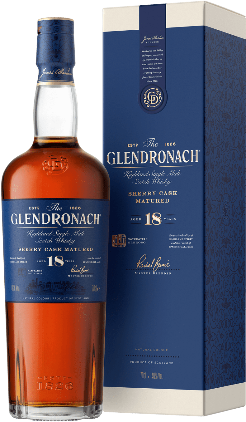 The GlenDronach 18 Year Old Single Malt Whisky
