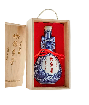 古越龍山釣魚台國宴紹興花雕廿年 Gu Yue Long Shan Diaoyutai State Banquet Shaoxing Huadiao Wine 20 Years [500ml]