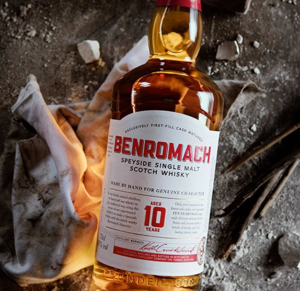 Benromach 10 Year Old Single Malt Whisky - SENS
