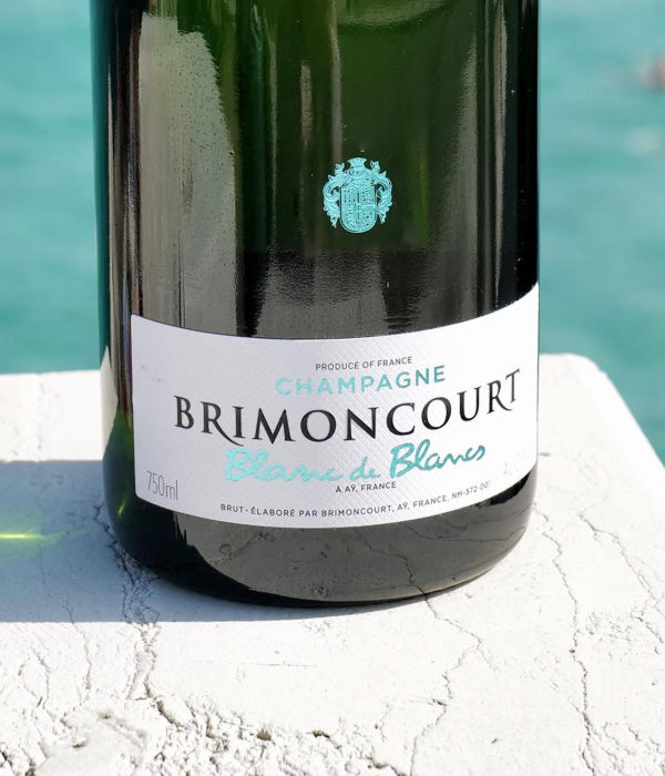 Champagne Brimoncourt Blanc de Blancs (JS: 93, Best Sommelier of the World MS Gérard Basset: 93)