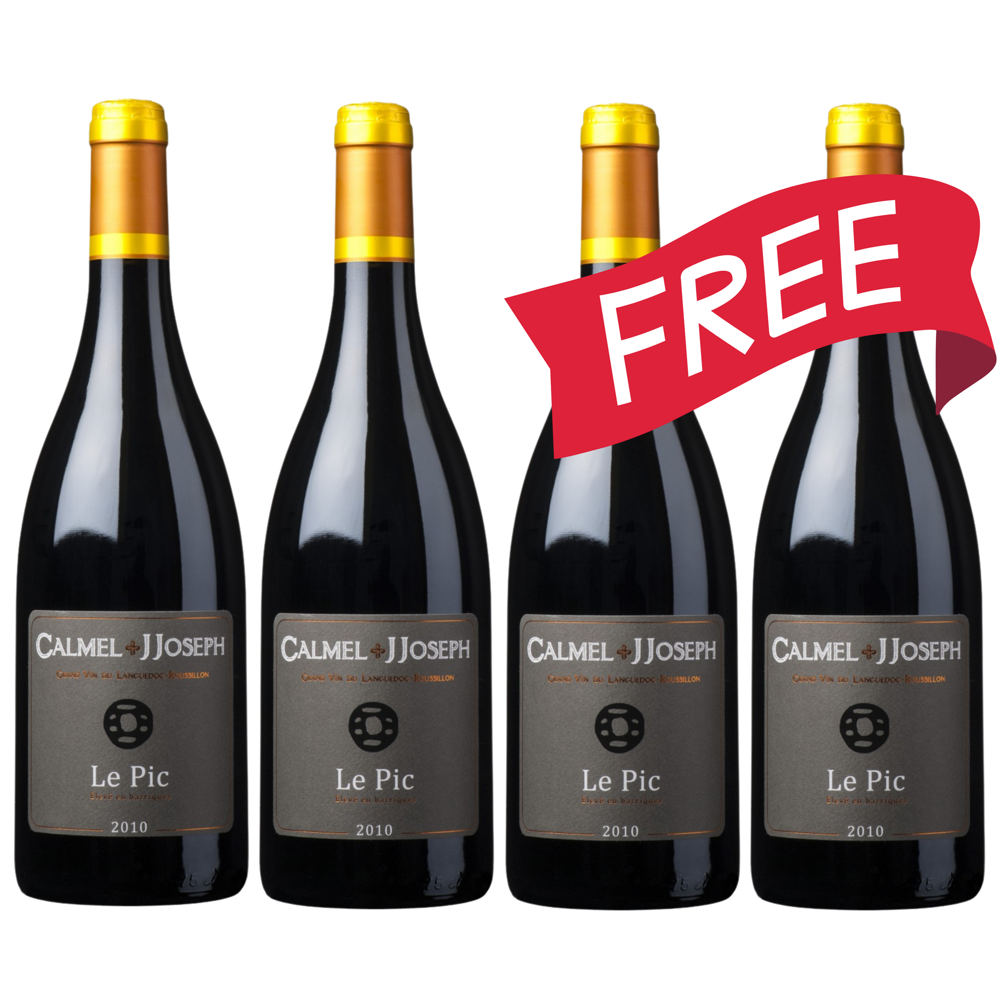 買二送二 Buy 2 Get 2 Free Calmel & Joseph Les Cuvee Rares 'Le Pic' Pic-Saint-Loup 2010