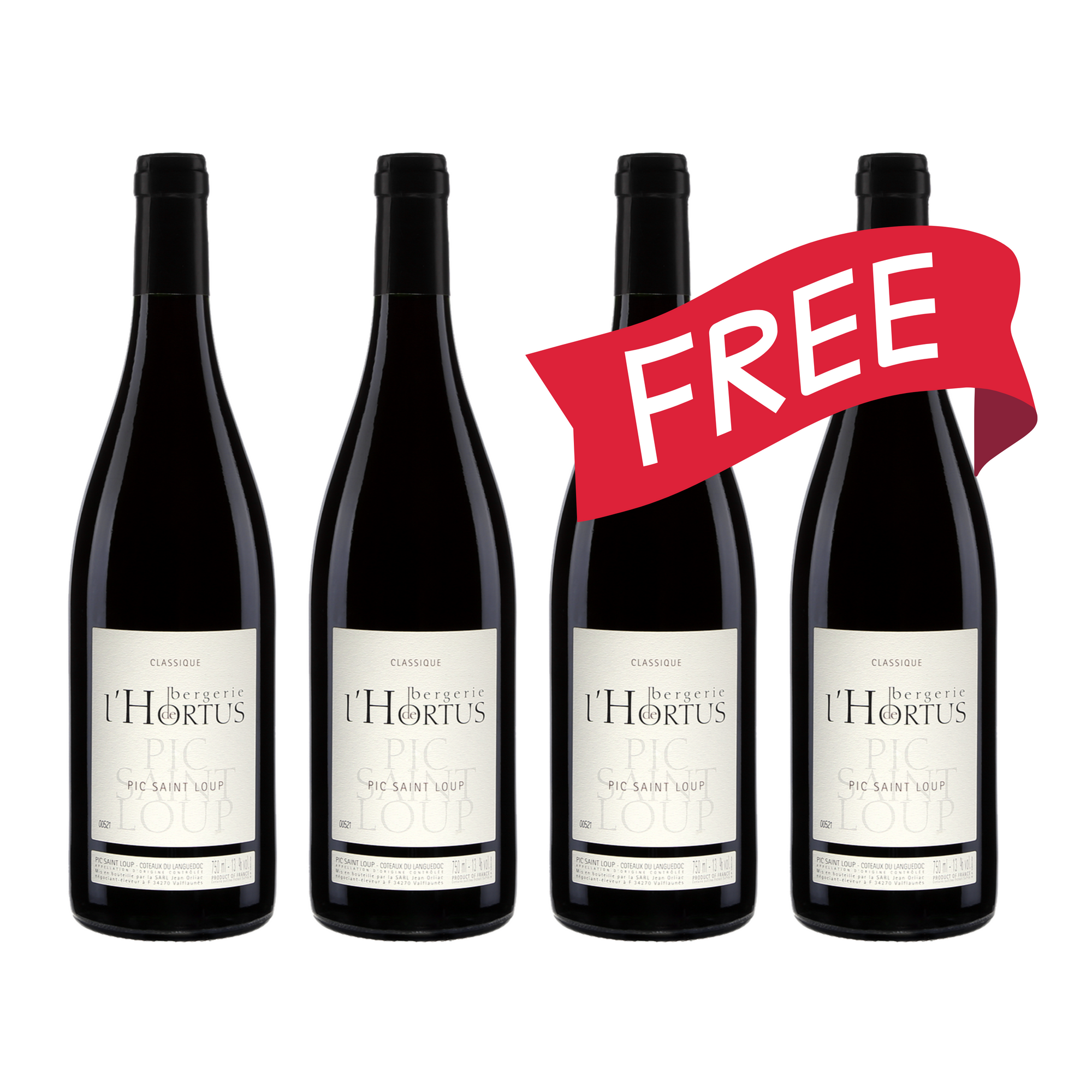 買二送二 Buy 2 Get 2 Free Bergerie de l'Hortus Red 2017