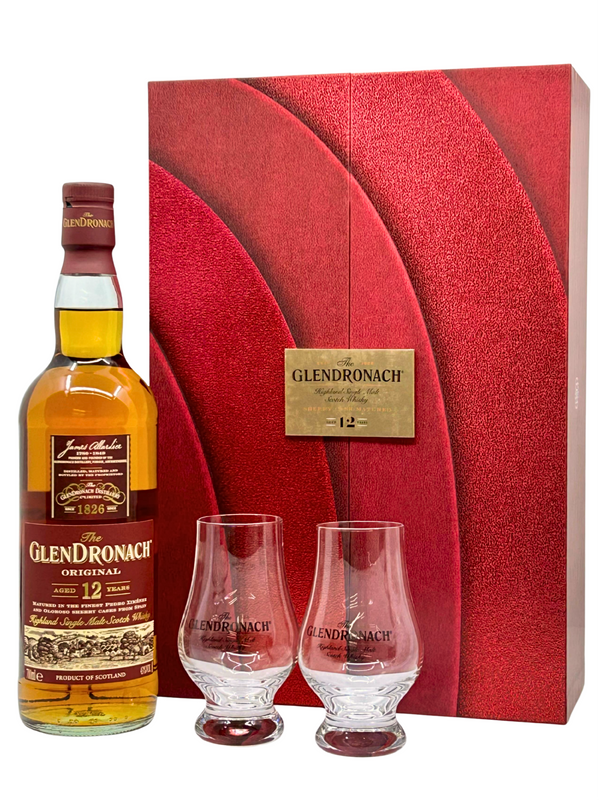 The GlenDronach 12 Year Old Original Single Malt Whisky (with 2