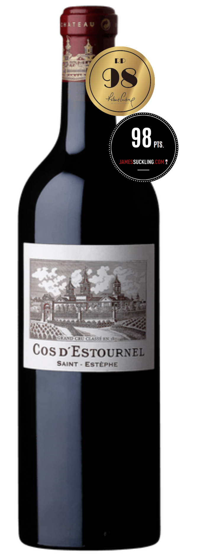 Château Cos d'Estournel 2017 (RP:98+, JS:98)