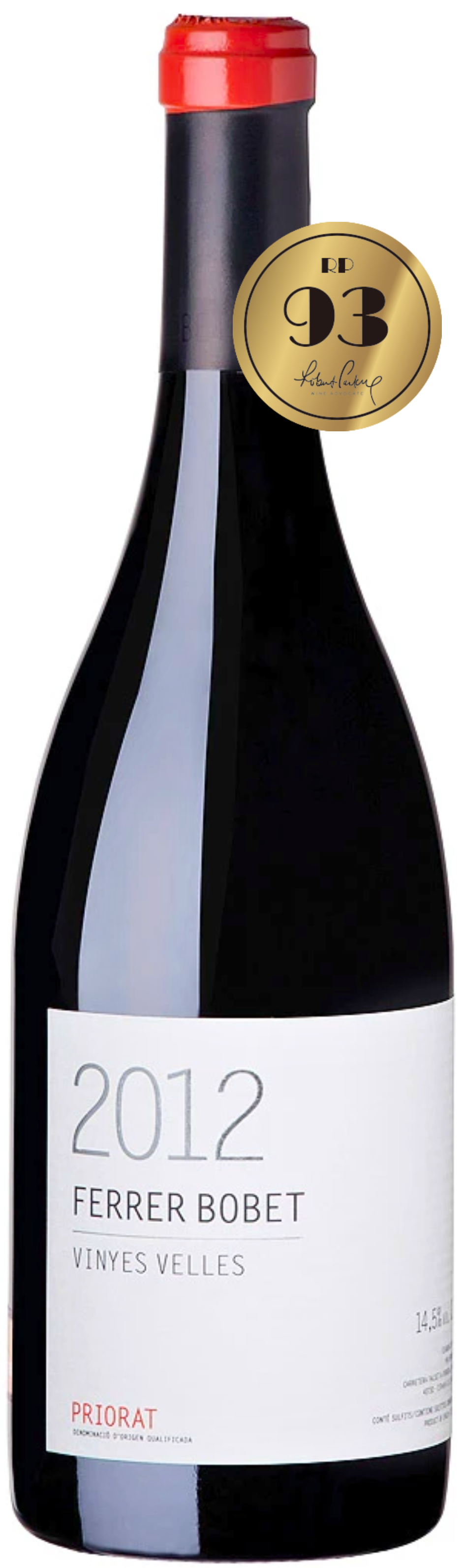 神之水滴『十一門徒 夕陽』的入門版 － Ferrer Bobet Vinyes Velles 2012 (RP:93)