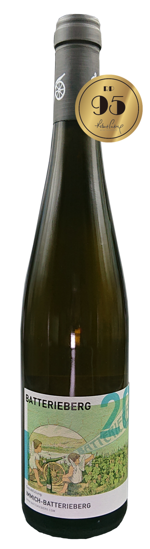 Mosel過千年無接枝古老葡萄園Batterieberg - 80年老樹系列 - Weingut Immich-Batterieberg "Enkircher Batterieberg (Monopole)" Riesling 2017 (RP:95)