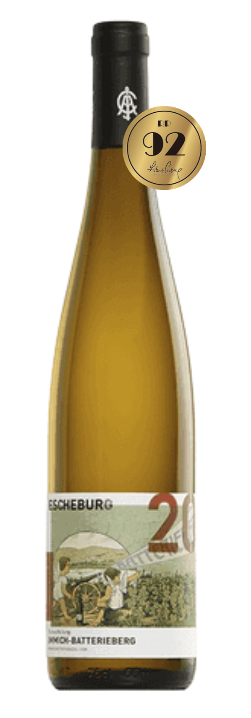 包含Batterieberg Cru 80年無接枝老樹混釀 - Weingut Immich-Batterieberg "Escheburg" Riesling 2018 (RP: 92+)