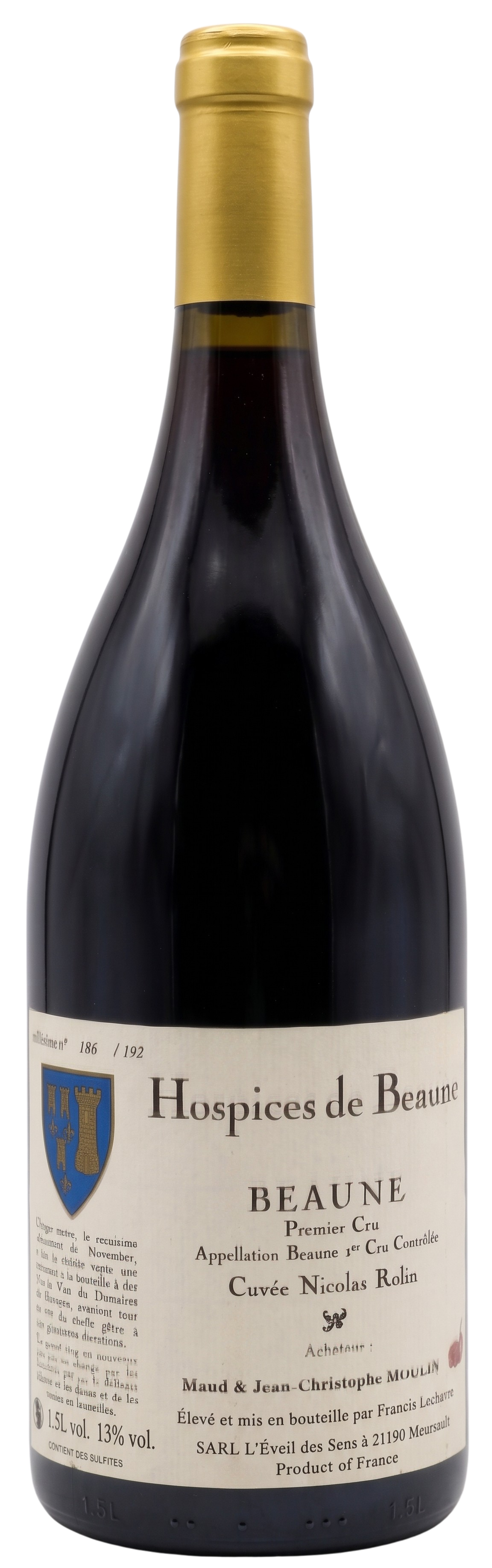 Hospices de Beaune Beaune 1er Cru Cuvee Nicolas Rolin 2014 (Magnum 1.5L)