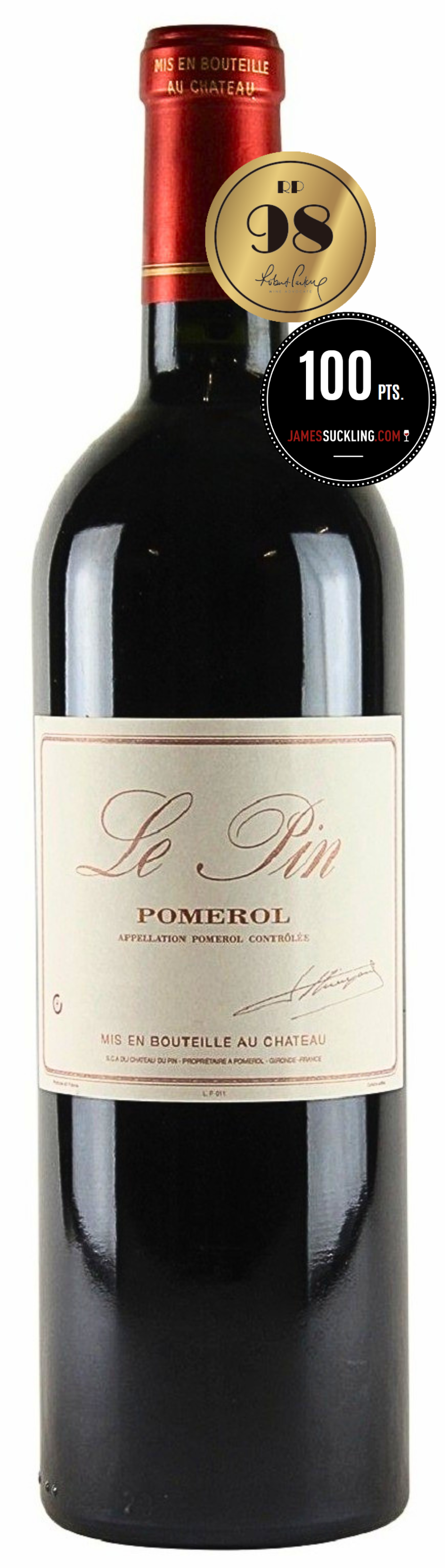 Château Le Pin 2016 (RP:98+; JS:100)