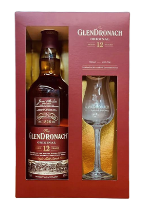 The GlenDronach 12 Gift Set (with a Whisky Glass)