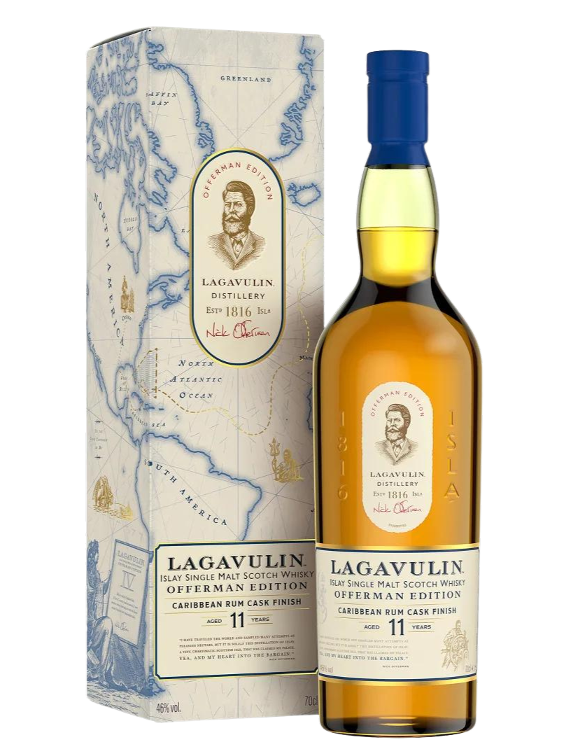 Lagavulin 11 Year Old Offerman Caribbean Rum Cask Finish Edition