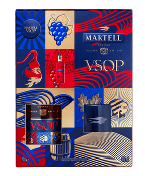 Martell VSOP Limited Edition 2024 Gift Set (with 2 glasses)