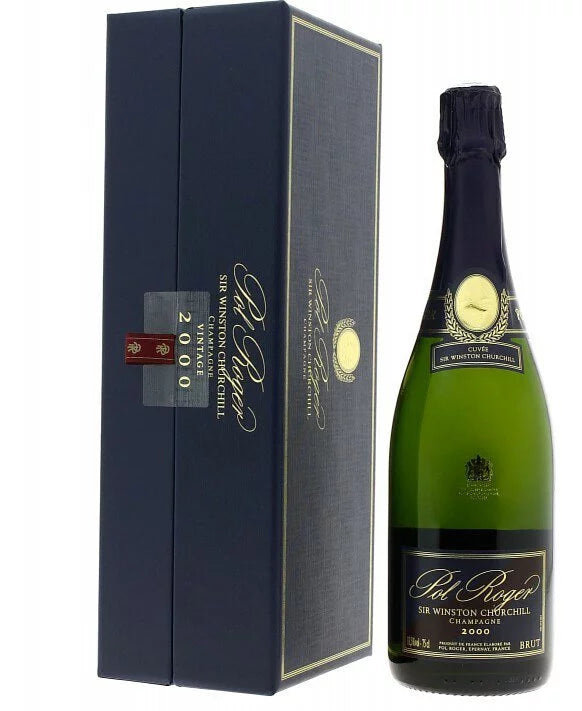 Champagne Pol Roger Sir Winston Churchill w/Gift Box 2000 (RP: 94)