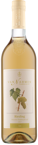 Van Nahmen Organic Riesling Grape Juice (Alcohol Free)