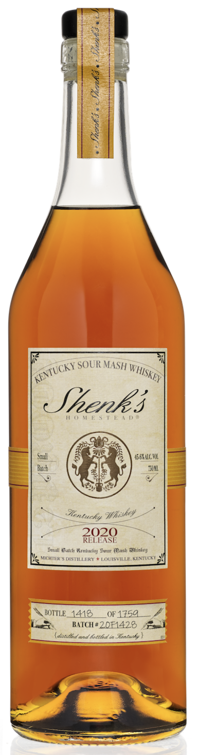 Shenk's Homestead (2020 Release) Kentucky Sour Mash Whiskey