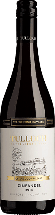 Tulloch 'Cellar Door Release' Zinfandel 2017 (James Halliday: 87)