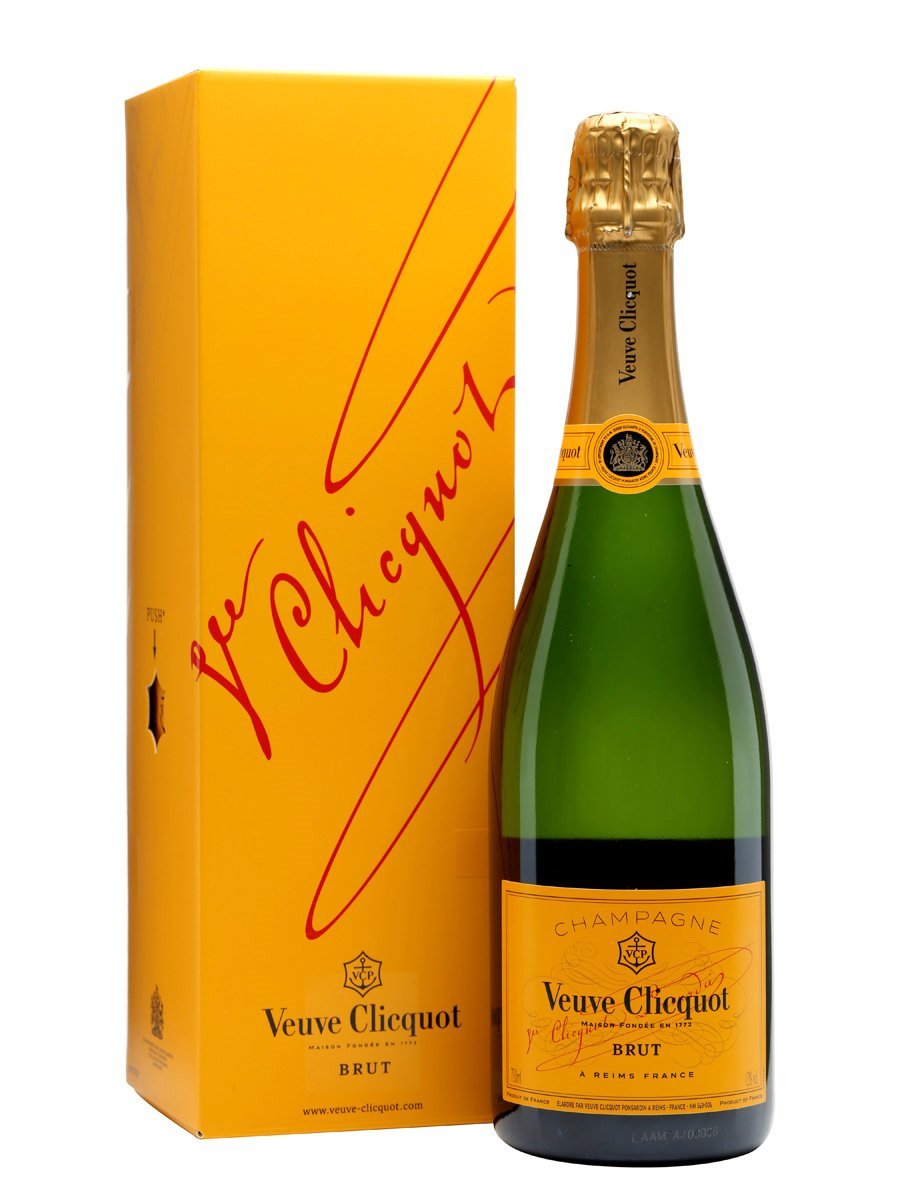 Champagne Veuve Clicquot Brut NV (with box / without box) - SENS