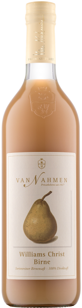 Van Nahmen Williams Christ Pear Juice (Alcohol Free)