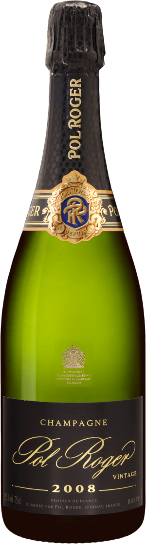 Champagne Pol Roger Brut Vintage 2008 (Vinous: 90)