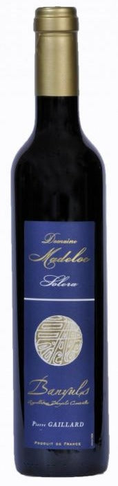Madeloc Banyuls Hors d'Age Solera (by Pierre Gaillard)