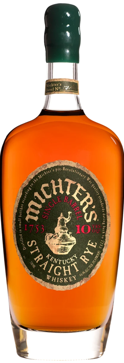 Michter's 10 Year Old 'Single Barrel' Kentucky Straight Rye Whiskey